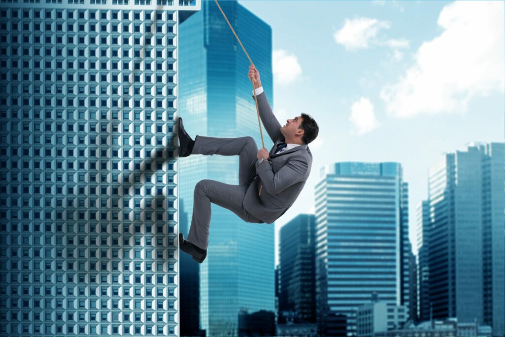 corporate ladder